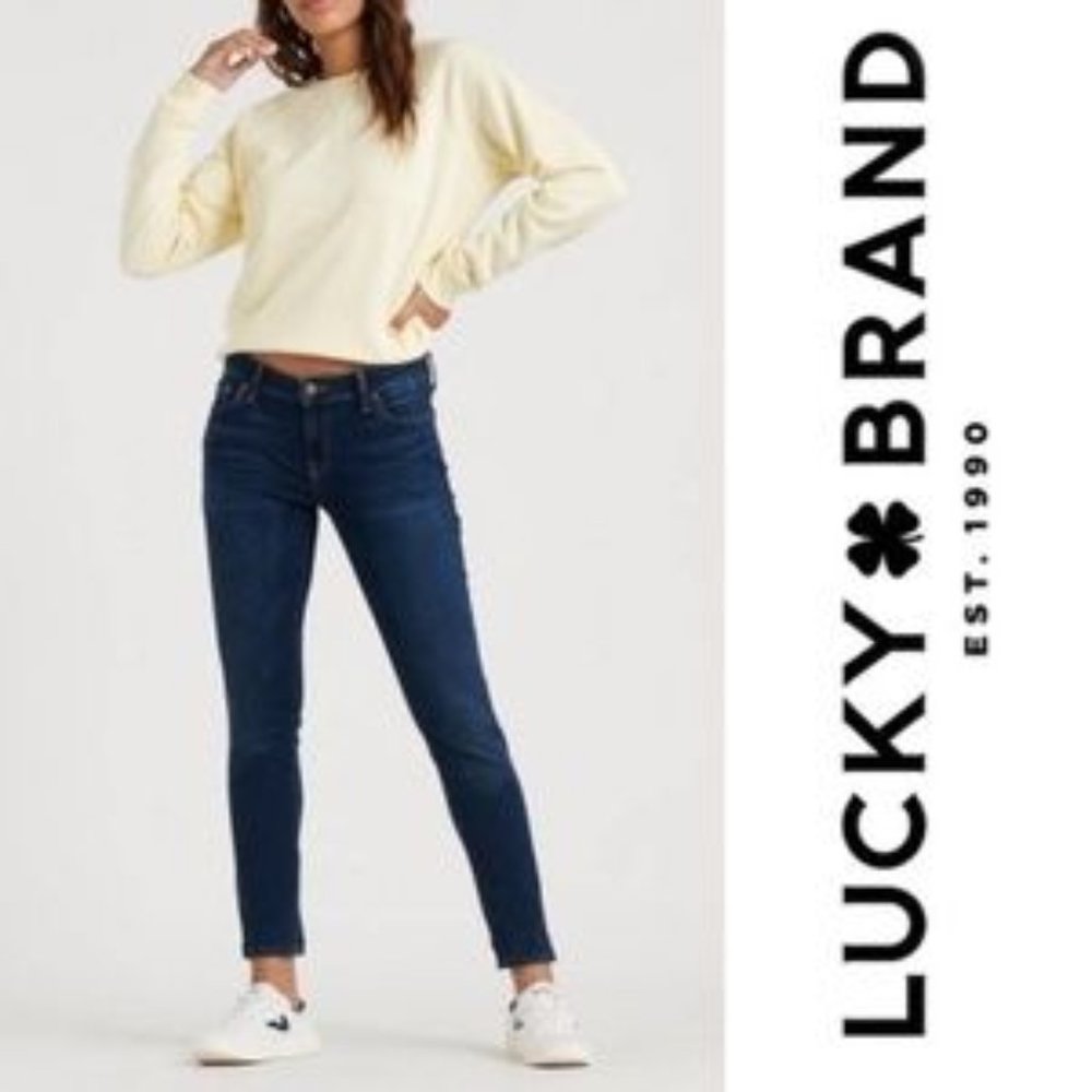 Lucky Brand Lolita Skinny Dark Wash Jeans 4/27